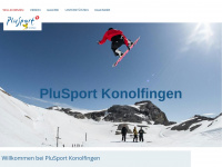 plusport-konolfingen.ch Webseite Vorschau