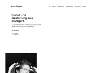 marcallgaier.com Webseite Vorschau