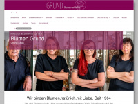 blumen-grund-shop.de Webseite Vorschau