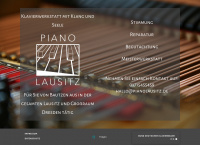 pianolausitz.de Webseite Vorschau