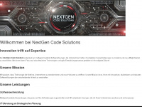 nextgen-code.de Webseite Vorschau