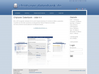 chiptuner-datenbank.de Webseite Vorschau