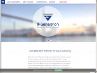 itgeneration.de Webseite Vorschau