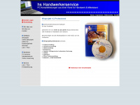 hs-handwerkerservice.de Webseite Vorschau