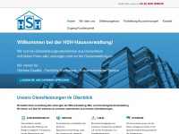 hshverwaltung.de Webseite Vorschau
