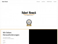 hubert-nowack.de Webseite Vorschau
