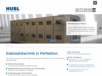 hubl-gmbh.de Webseite Vorschau