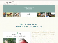 hufkurs-deutschland.de Webseite Vorschau