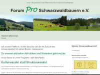 forumproschwarzwaldbauern.de Webseite Vorschau