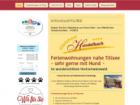 hundelbach.de Webseite Vorschau