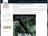 loehe-museum.de Webseite Vorschau