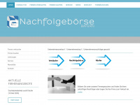 nachfolgebörse-bayern.de Webseite Vorschau