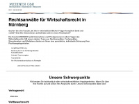 wirtschaftsrecht-nuernberg.de Webseite Vorschau