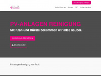 pv-anlagen-reinigung-zeller.de Webseite Vorschau