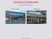 kaufhaus-danielsmeier.de Webseite Vorschau