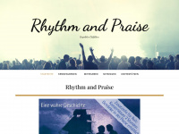 rhythm-and-praise.de Webseite Vorschau