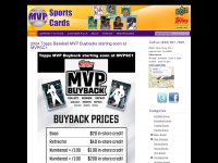 mvpsportscardssocal.net Webseite Vorschau