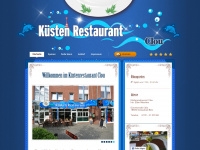 kuestenrestaurant-clou.de Webseite Vorschau