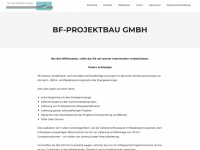 bf-projektbau.de Webseite Vorschau