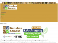 naturbau-campus.de Webseite Vorschau