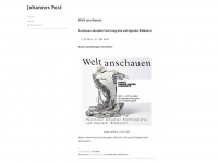 johannespost.com Webseite Vorschau