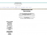 herrnhofer.net Webseite Vorschau