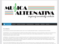 musica-alternativa.cz Webseite Vorschau