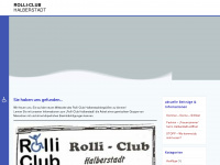 rolli-club-hbs.de Webseite Vorschau