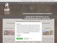 df-wertstoffhandel.de Webseite Vorschau