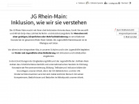 jg-rhein-main.de Webseite Vorschau