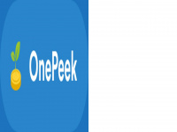 onepeek.app Webseite Vorschau