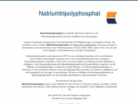 natriumtripolyphosphat.de Webseite Vorschau