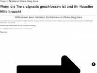 tierarzt-notdienst-rhein-sieg-kreis.de Webseite Vorschau