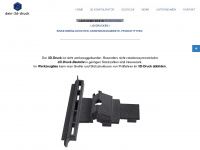 dein-3d-druck.com Webseite Vorschau