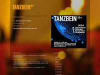 tanzbein.ch Webseite Vorschau