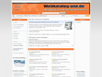 webkatalog-one.de Webseite Vorschau