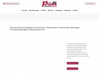 schreinereipluess.ch Webseite Vorschau