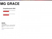 mggrace.net Webseite Vorschau