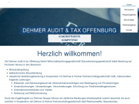 dehmer-audit-tax-offenburg.de Webseite Vorschau