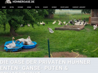 huehneroase.de Webseite Vorschau