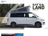 eifelland-reisemobile.de Webseite Vorschau