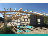 holzbau-schirrer.at Webseite Vorschau