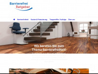 barrierefrei-ratgeber.de Webseite Vorschau