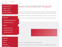 jodelclub-sempach.ch Webseite Vorschau