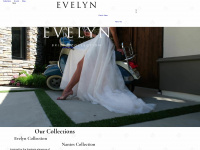 evelynbridal.com Webseite Vorschau