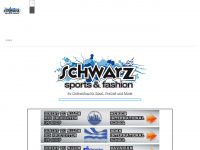 schwarz-sports-shop.de Webseite Vorschau