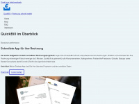 quick-bill.net Webseite Vorschau