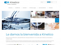 kinetico.es Webseite Vorschau