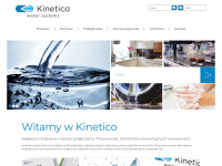 kinetico.pl Webseite Vorschau