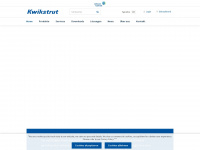 kwikstrut.com Webseite Vorschau